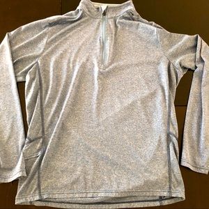 Fit2Run Mens 1/4 Zip Running/Jogging Sweater Size Small or slim fit Medium
